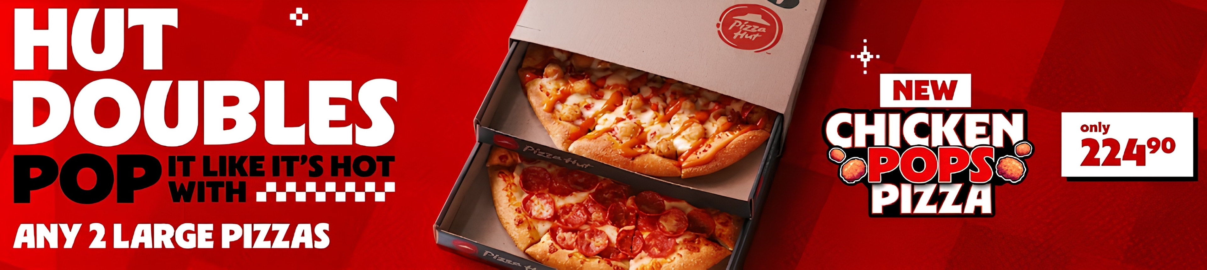 Hungry yet? Choose from our mouthwatering pizzas and start filling up your cart!